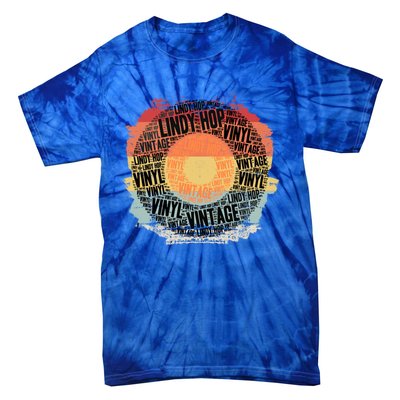 Swing Dance Lindy Hop Dancing Vintage Gift Tie-Dye T-Shirt