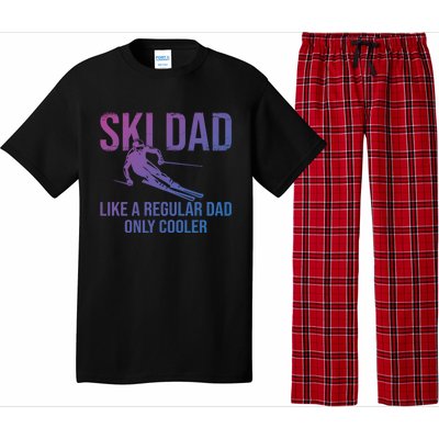 Ski Dad Like A Regular Dad Only Cooler Happy Father Day Funny Gift Pajama Set