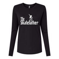 Skateboard Dad Like A Normal Dad Only Cool Father Skate Womens Cotton Relaxed Long Sleeve T-Shirt