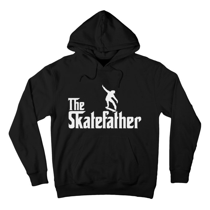 Skateboard Dad Like A Normal Dad Only Cool Father Skate Hoodie