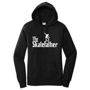 Skateboard Dad Like A Normal Dad Only Cool Father Skate Women's Pullover Hoodie