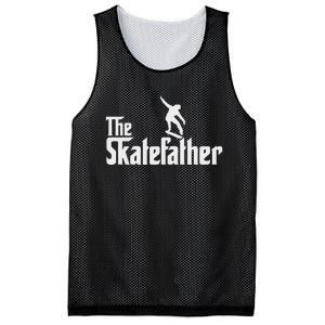 Skateboard Dad Like A Normal Dad Only Cool Father Skate Mesh Reversible Basketball Jersey Tank