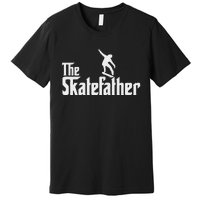 Skateboard Dad Like A Normal Dad Only Cool Father Skate Premium T-Shirt