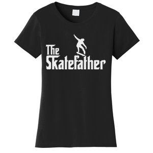 Skateboard Dad Like A Normal Dad Only Cool Father Skate Women's T-Shirt