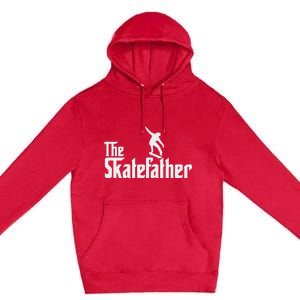 Skateboard Dad Like A Normal Dad Only Cool Father Skate Premium Pullover Hoodie