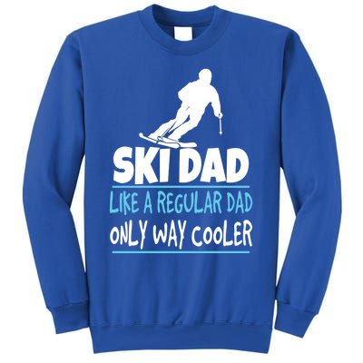 Ski Dad Like A Regular Dad Only Way Cooler Wintersport Cool Gift Sweatshirt