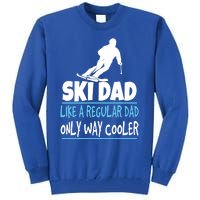 Ski Dad Like A Regular Dad Only Way Cooler Wintersport Cool Gift Tall Sweatshirt