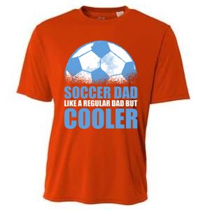 Soccer Dad Like A Regular Dad But Cooler For Father's Day Gift Cooling Performance Crew T-Shirt