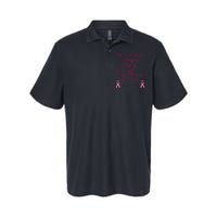 Strength Dignity Laughs Breast Cancer Awareness Gift Softstyle Adult Sport Polo