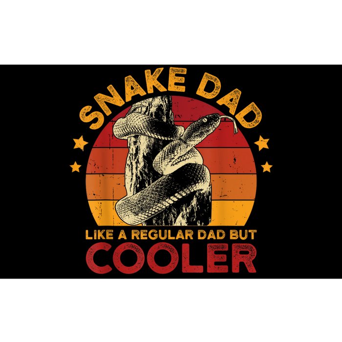 Snake Dad Like A Regular Father Men Vintage Serpent Bumper Sticker