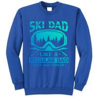 Ski Dad Like A Regular Dad Only Way Cooler Motive For Skier Gift Tall Sweatshirt