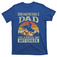 Snowmobile Dad Like A Normal Dad But Cooler Great Gift T-Shirt