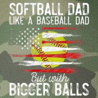 Softball Dad Like A Baseball Dad Definition Legacy Tie Dye Trucker Hat