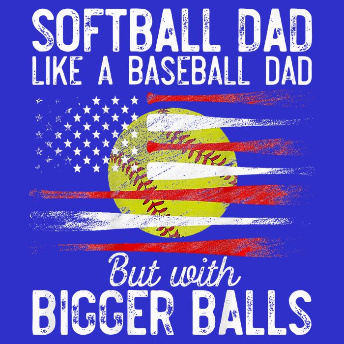 Softball Dad Like A Baseball Dad Definition Apron