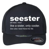 Seester Definition Like A Sister Only Cooler Flexfit Unipanel Trucker Cap