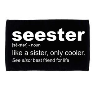 Seester Definition Like A Sister Only Cooler Microfiber Hand Towel