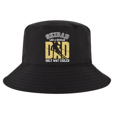 Ski Dad Like A Regular Dad Only Way Cooler Gift Cool Comfort Performance Bucket Hat