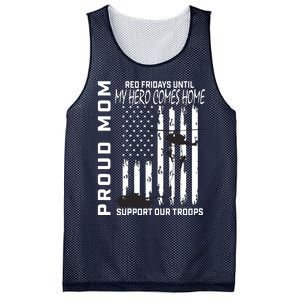 Son Daughter Mom Red Friday Military Support Troops Usa Flag Mesh Reversible Basketball Jersey Tank