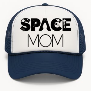 Space Day Mom Astronaut Moon Stars Universe Planet Gift Trucker Hat