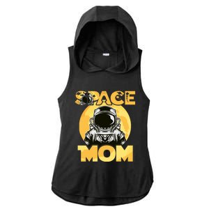 Space Day Mom Astronaut Moon Stars Universe Planet Funny Gift Ladies PosiCharge Tri-Blend Wicking Draft Hoodie Tank