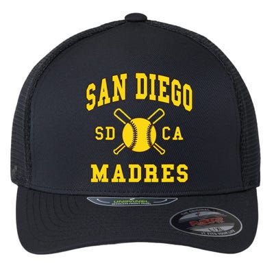 San Diego Madres San Diego Moms California Flexfit Unipanel Trucker Cap