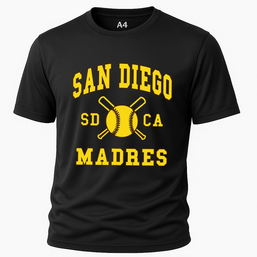 San Diego Madres San Diego Moms California Cooling Performance Crew T-Shirt