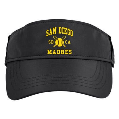 San Diego Madres San Diego Moms California Adult Drive Performance Visor