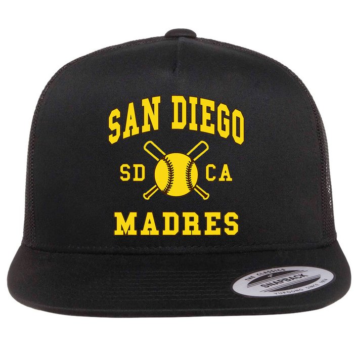 San Diego Madres San Diego Moms California Flat Bill Trucker Hat