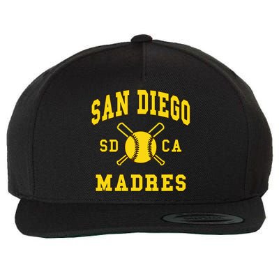 San Diego Madres San Diego Moms California Wool Snapback Cap