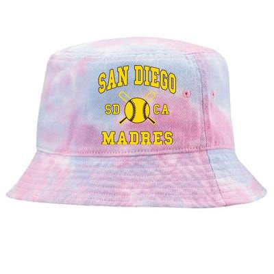 San Diego Madres San Diego Moms California Tie-Dyed Bucket Hat