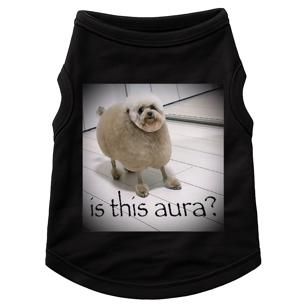 Silly Dog Meme Meme Brainrot Gen Z Funny Haircut Dog Meme Doggie Tank