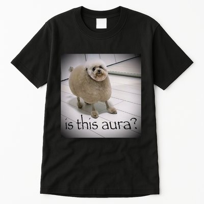 Silly Dog Meme Meme Brainrot Gen Z Funny Haircut Dog Meme Tall T-Shirt
