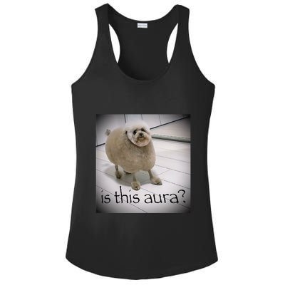 Silly Dog Meme Meme Brainrot Gen Z Funny Haircut Dog Meme Ladies PosiCharge Competitor Racerback Tank