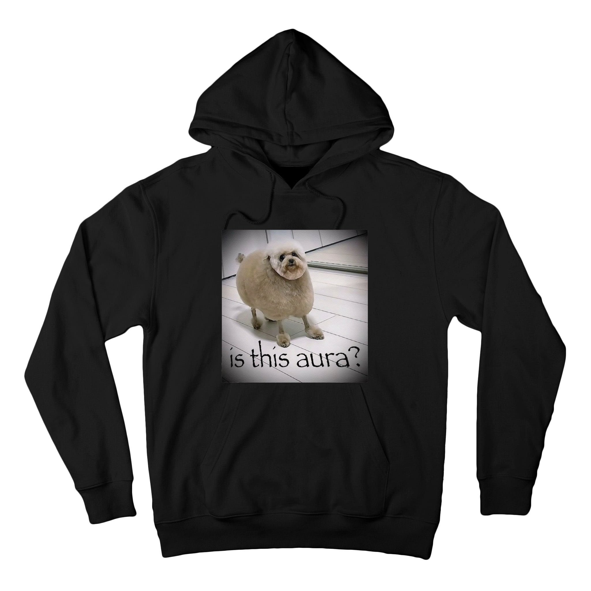 Silly Dog Meme Meme Brainrot Gen Z Funny Haircut Dog Meme Tall Hoodie