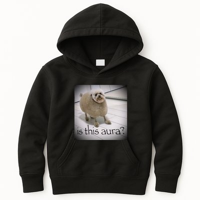 Silly Dog Meme Meme Brainrot Gen Z Funny Haircut Dog Meme Kids Hoodie
