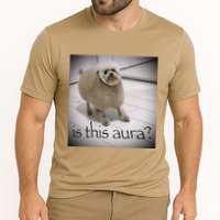 Silly Dog Meme Meme Brainrot Gen Z Funny Haircut Dog Meme Cooling Performance Crew T-Shirt