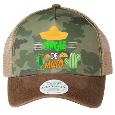 Single De Mayo for Mens Womens Kids Mexican Fiesta 5 De Mayo Legacy Tie Dye Trucker Hat