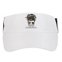 Seester Definition Messy Bun Camo Cheetah Adult Drive Performance Visor