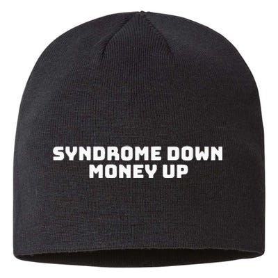 Syndrome Down Money Up Sustainable Beanie