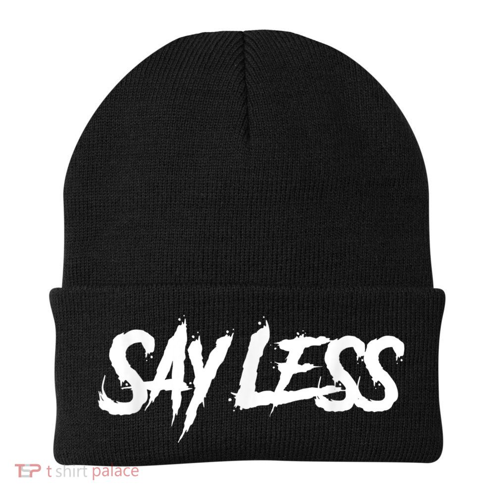 Sayless Do More, Say Less Do More. Hustle, Go Hard, No Cap Beanie