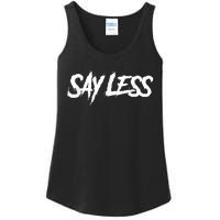 Sayless Do More, Say Less Do More. Hustle, Go Hard, No Cap Ladies Essential Tank