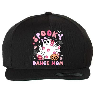 Spooky Dance Mom Halloween Dancer Mama Dancing Mom Gift Wool Snapback Cap