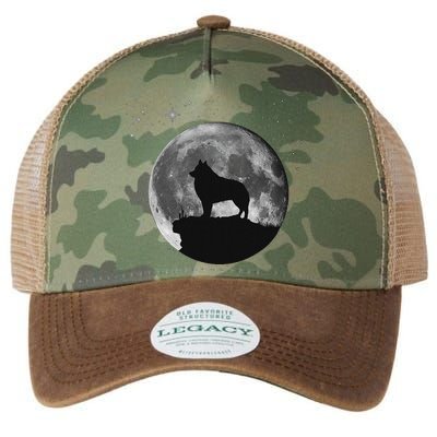 Schipperke Dog Moon Legacy Tie Dye Trucker Hat