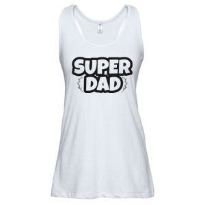 Super Dad Matching Family Pajama Ladies Essential Flowy Tank