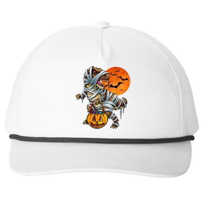 Spooky Dinosaur Mummy Costume Snapback Five-Panel Rope Hat