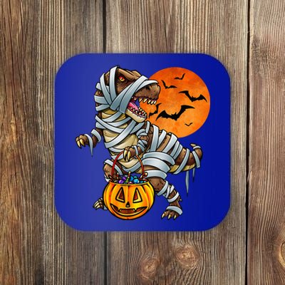 Spooky Dinosaur Mummy Costume Coaster