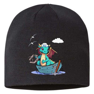 Sea Dragon Maritime Boat Sailor Sailor Sailor Sustainable Beanie