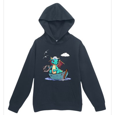 Sea Dragon Maritime Boat Sailor Sailor Sailor Urban Pullover Hoodie