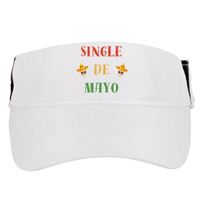 Single De Mayo (Cinco De Mayo) Adult Drive Performance Visor
