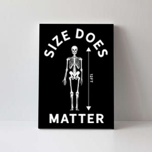 Size Does Matter Halloween 12 Foot Skeleton Canvas